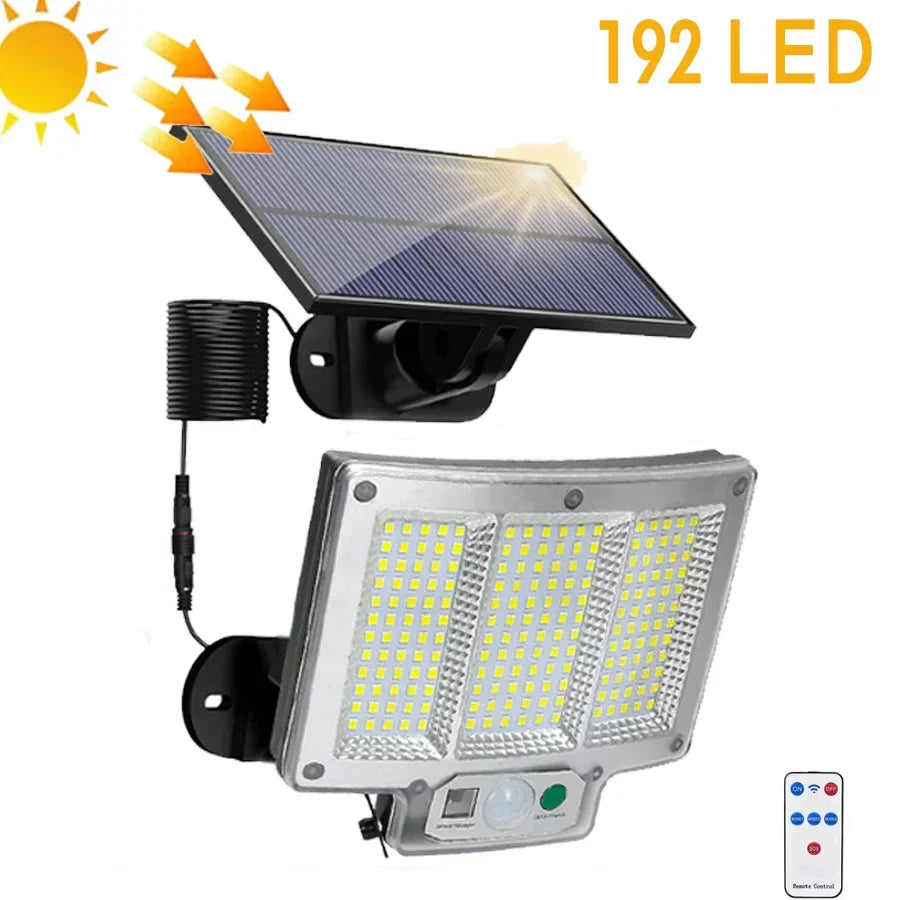 Weatherproof Solar Motion Wall Light