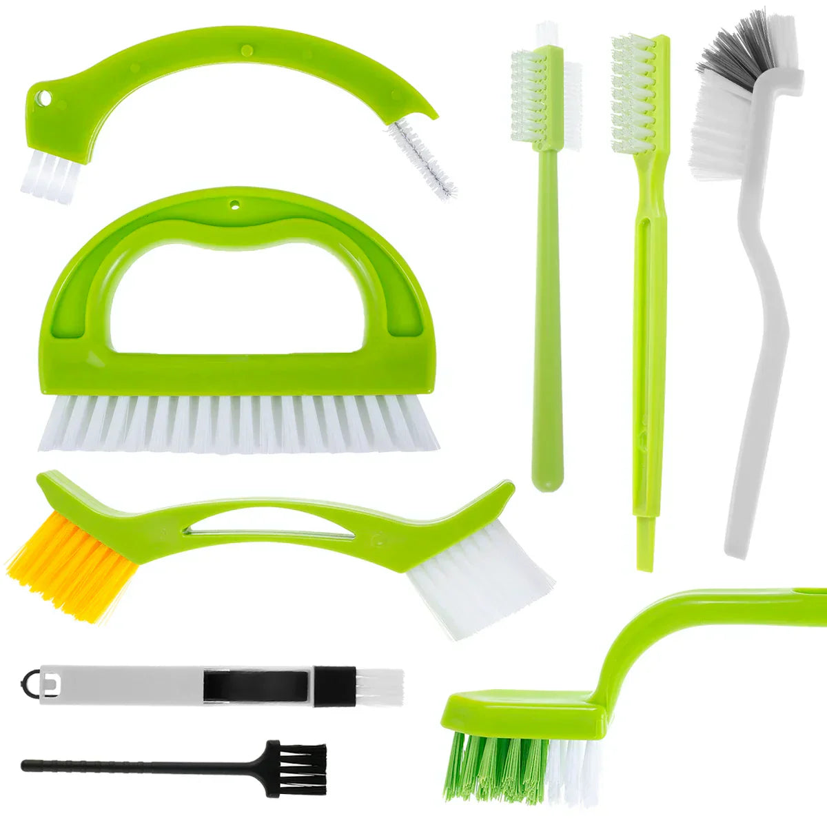 Practical 9-Piece Cleaning Brush Set for Home - Luxicro