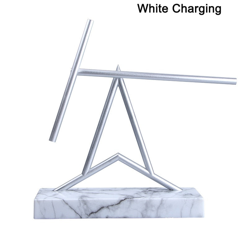 Stylish Metal Spiral Office Decor