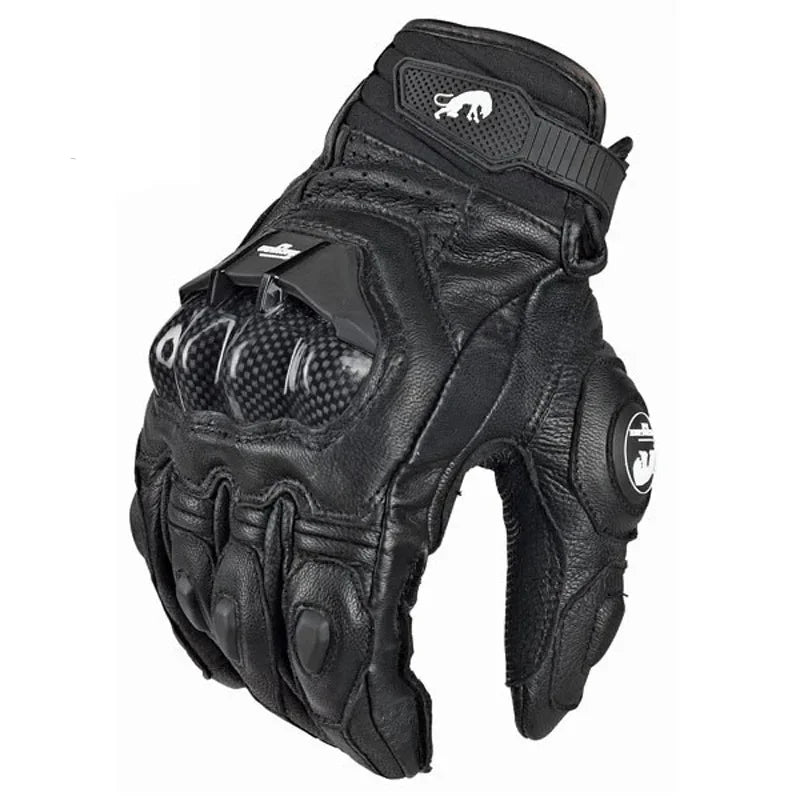 Durable Motorcycle Gloves with Touchscreen Fingers