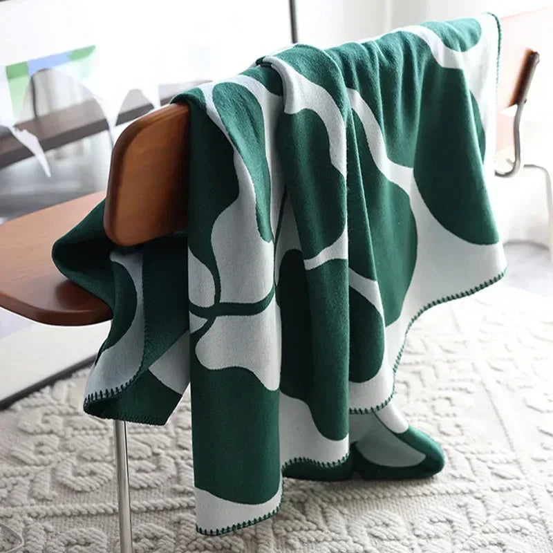 Warm Fuzzy Nordic Throw Blanket
