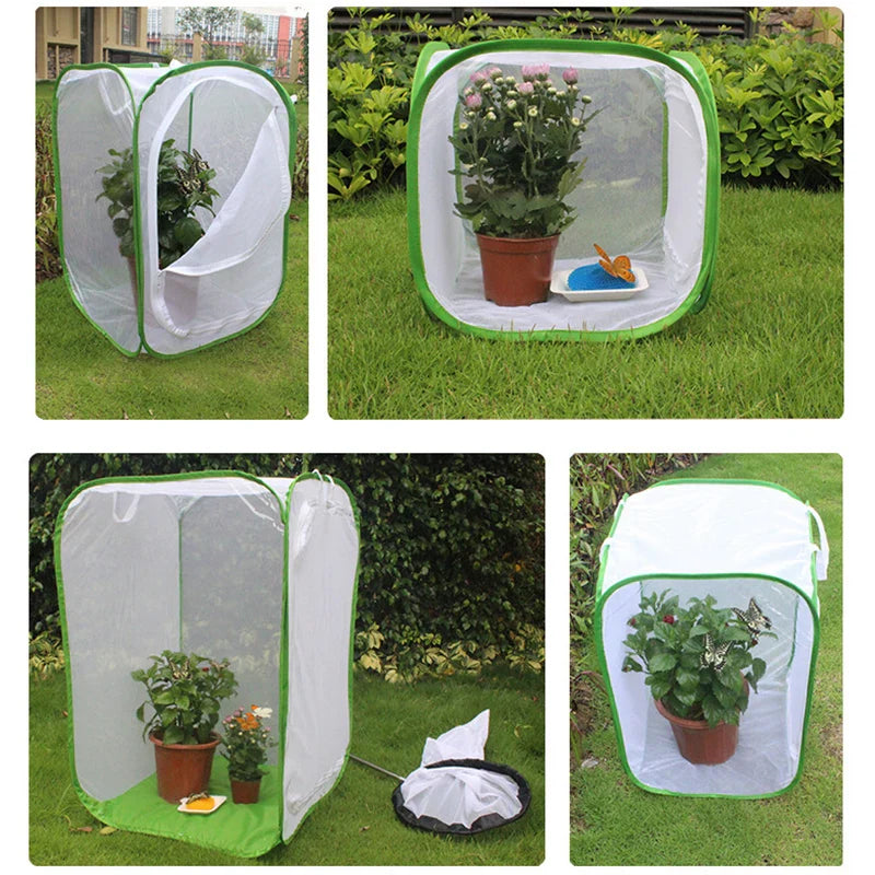 Portable Bug Catcher Net Cage for Butterflies and Insects