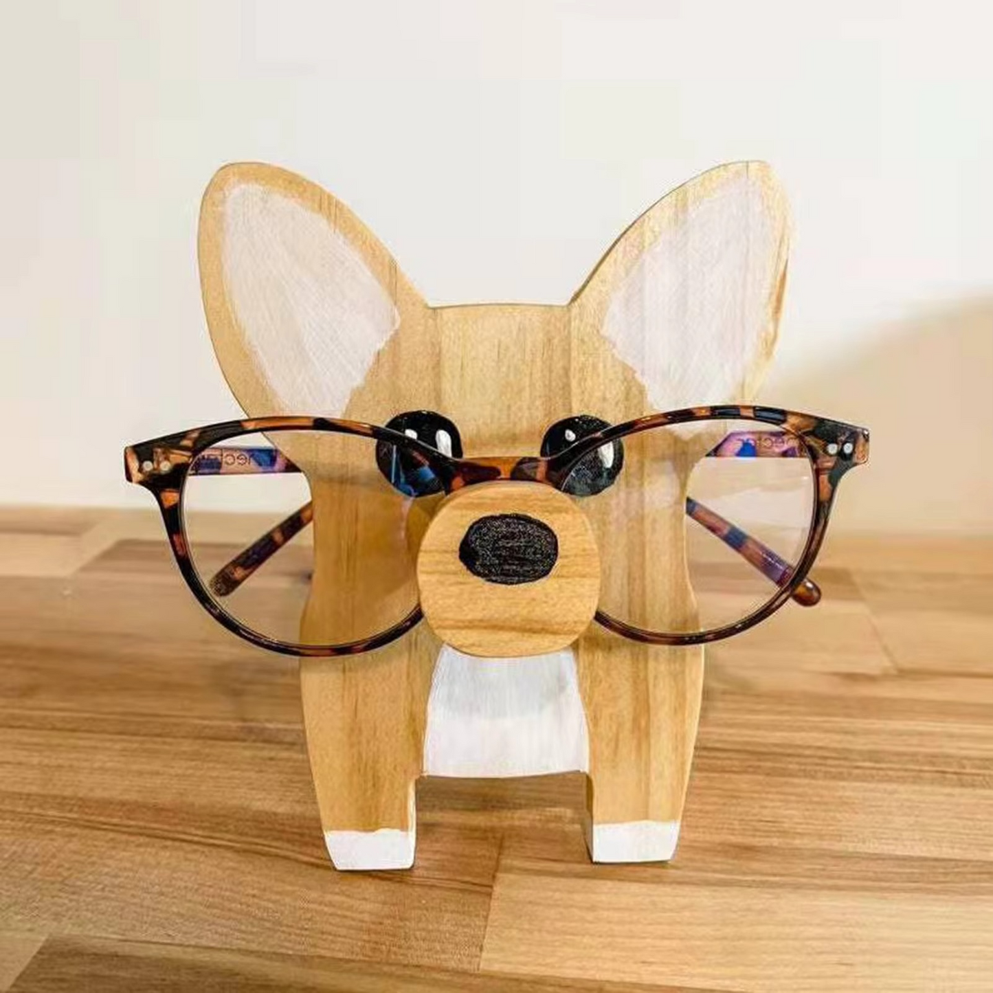 Adorable Pet Wooden Spectacle Stand