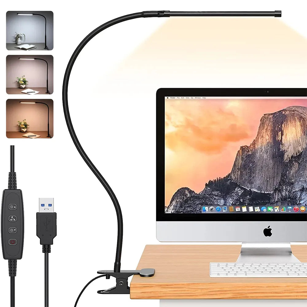 Versatile Home Dimmable LED Table Lamp - Luxicro