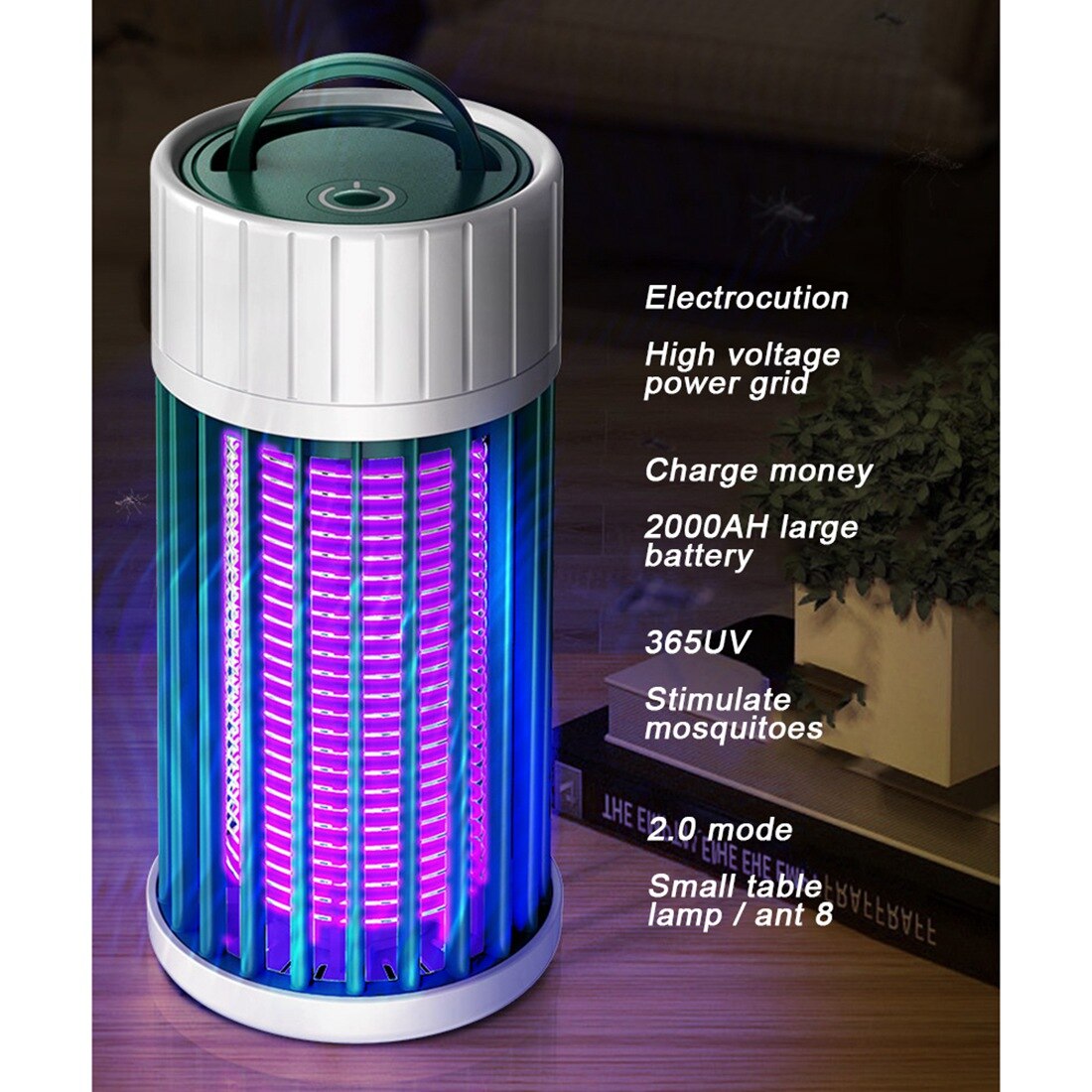 Compact Solar Outdoor Insect Lamp