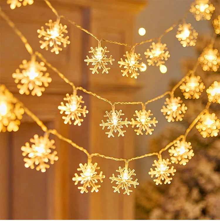 Bright Christmas String Lights for Home Decor