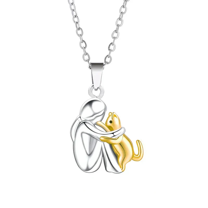 Fashionable Crystal Drop Pendant Necklace