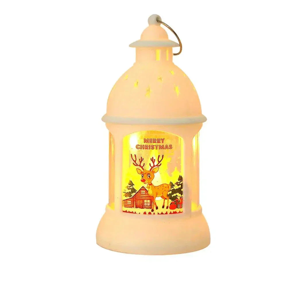 Colorful Christmas LED Santa Lights