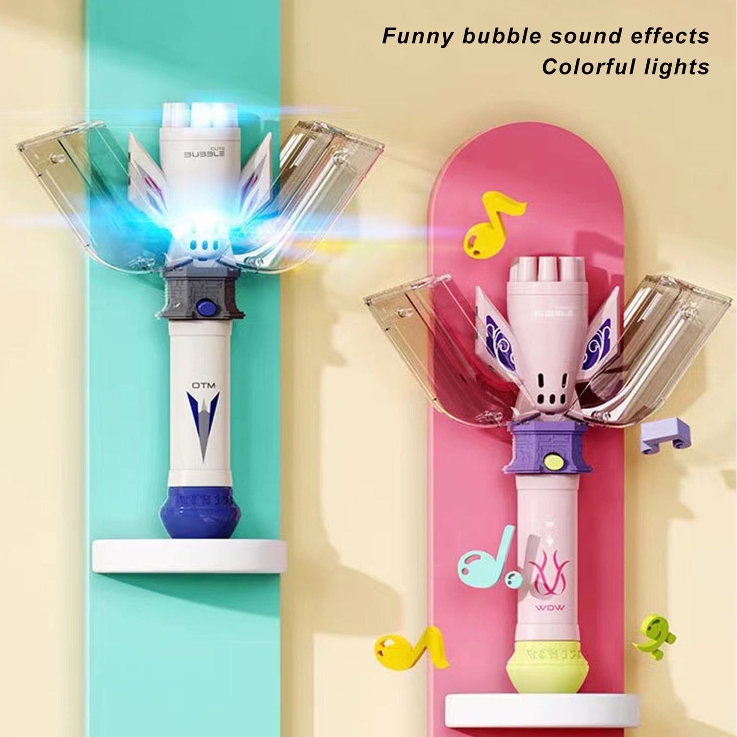 Bright Rainbow Bubbles Toy - Luxicro