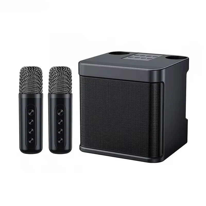 Wireless Portable Karaoke Speaker System with Microphones