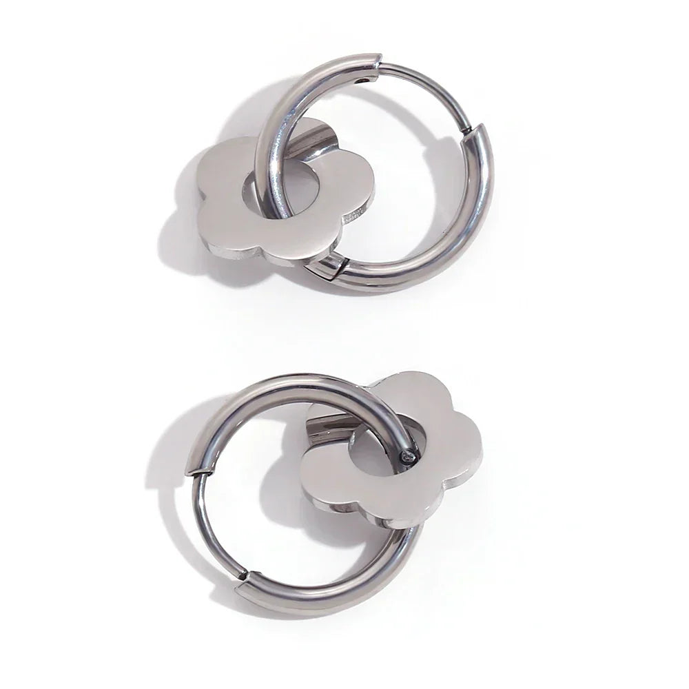 Dainty Bloom Drop Earrings