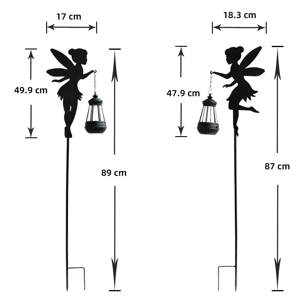 Outdoor Solar Powered Walkway Lamp, Weatherproof Yard Decor