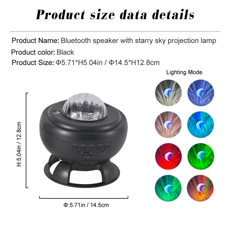 Vibrant Galaxy LED Table Lamp