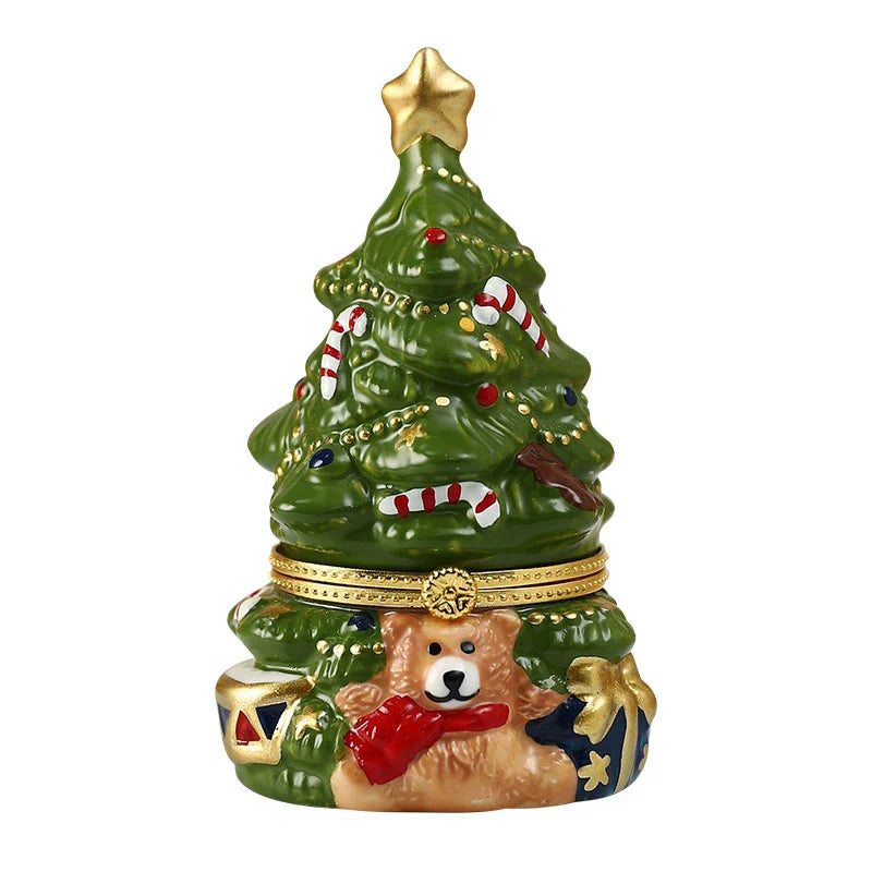 Colorful Bear Cookie Jar Decoration