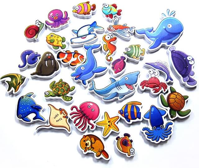 Fun Kids Rubber Animal Bath Playset
