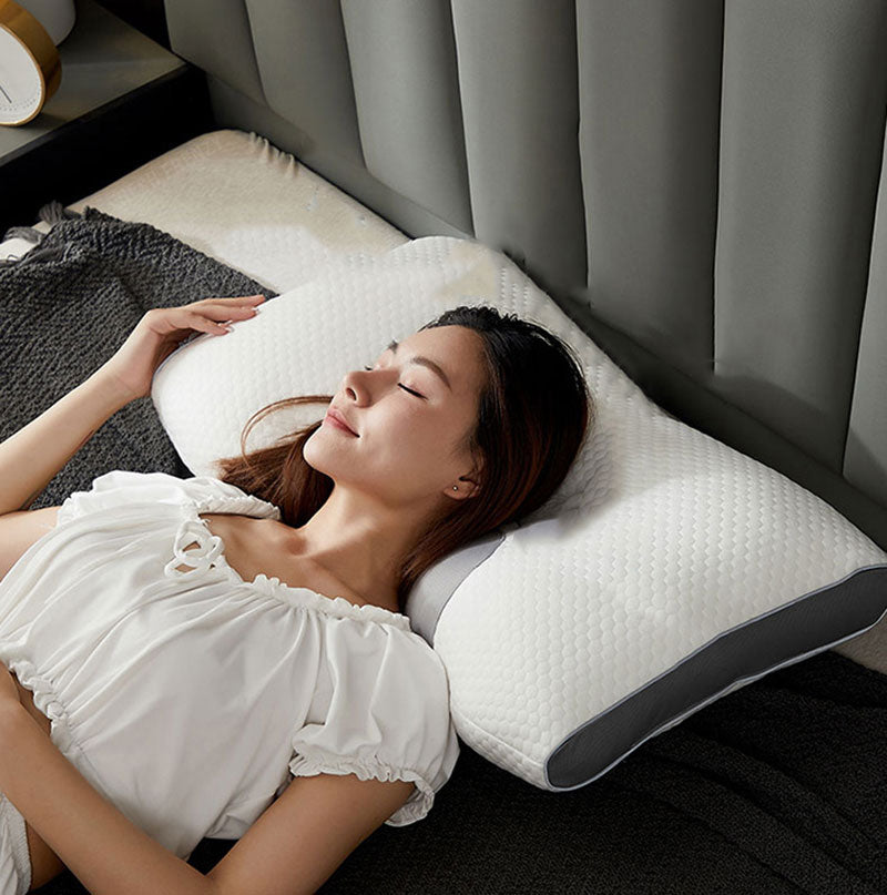 Supportive Memory Foam Pillow for Back and Side Sleeper
