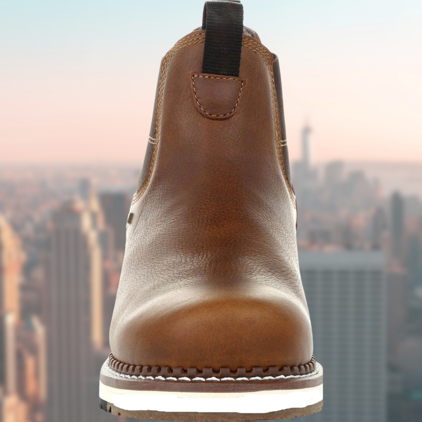 Insulated Water Resistant Mens Chelsea Boots Leather - Luxicro