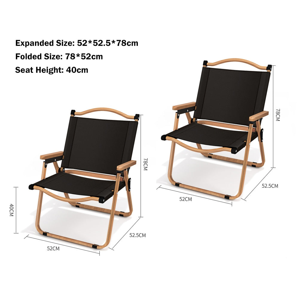 Compact Collapsible Outdoor Camp Chair