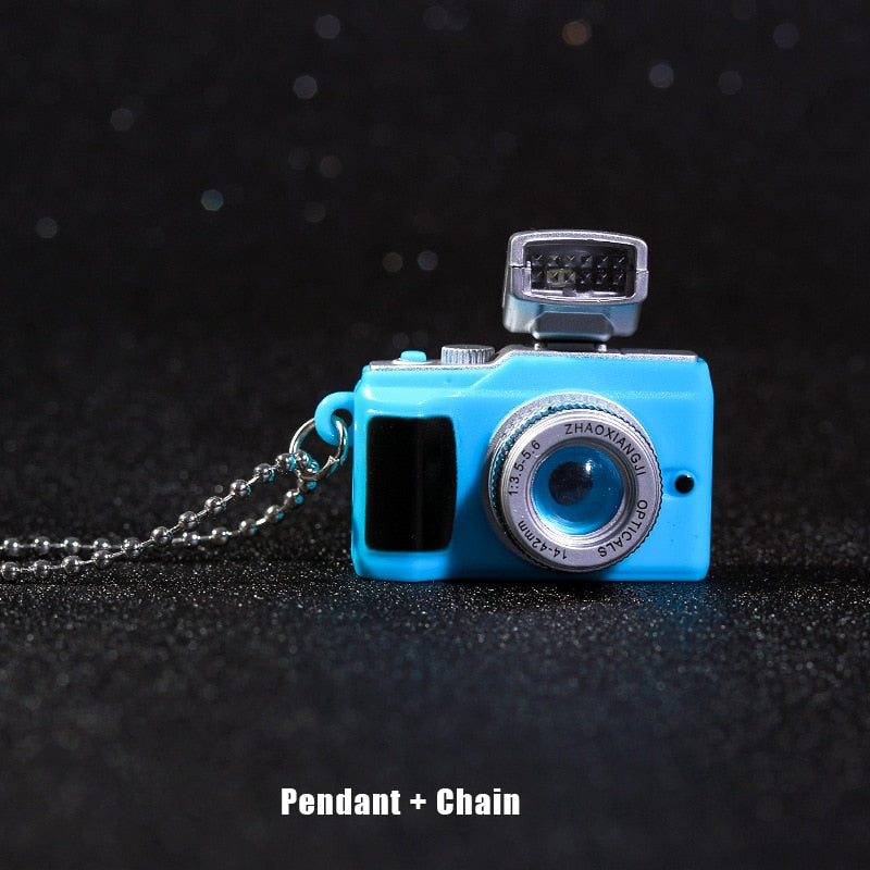 Vintage Style Camera LED Necklace
