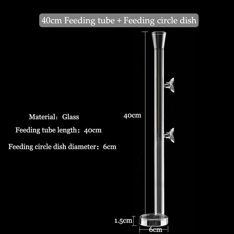 Easy Clean Aquarium Fish Food Tube