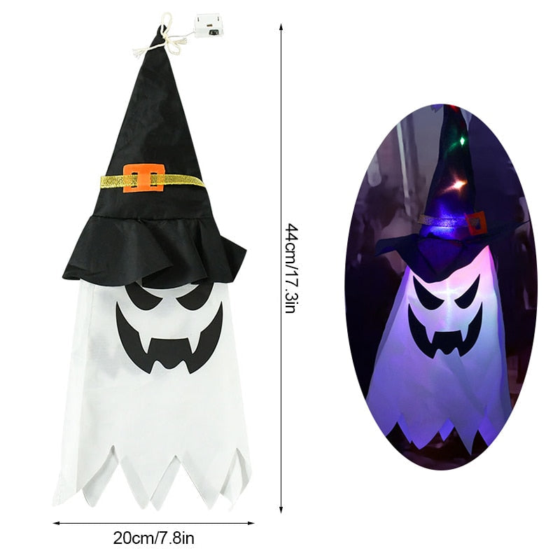 Spooky Hanging Ghost Decor Lamp
