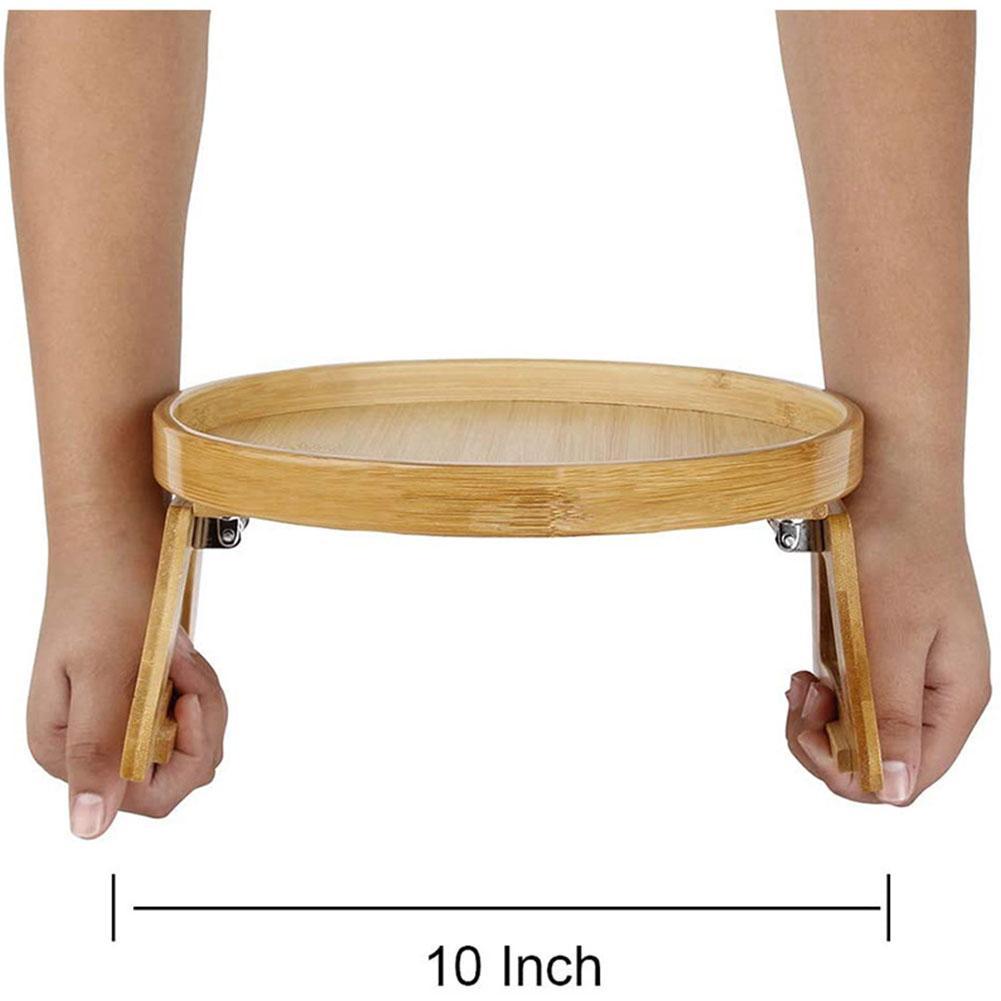 Cozy Wooden Sofa Tray Table