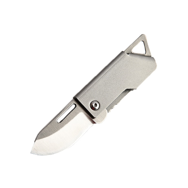 Foldable Mini Metal Pocket Folding Knife - Luxicro