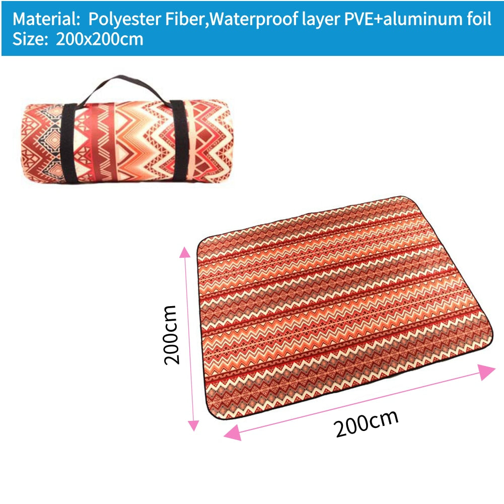 Waterproof Compact Folding Outdoor Beach Blanket