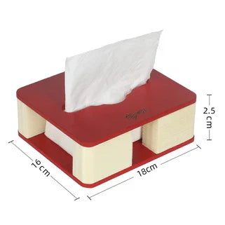 Small Wooden Table Tissue Box