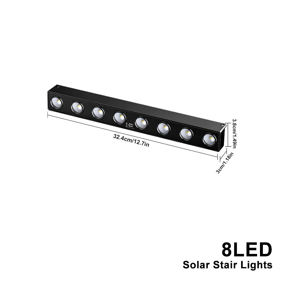 Bright Solar Powered Garden Lights 4-Pack Outdoor Set