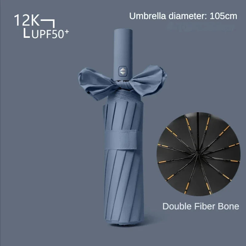 Portable Rain Sun Automatic Umbrella