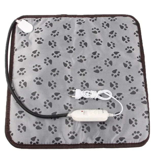 Cozy Pet Heat Pad with Timer and Water Resistant Cover