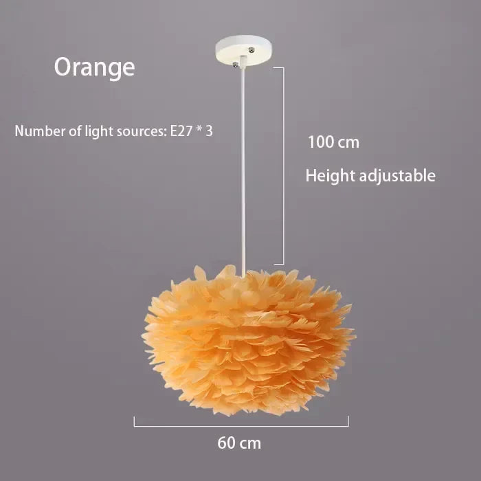 Simple White Pendant Light Fixture