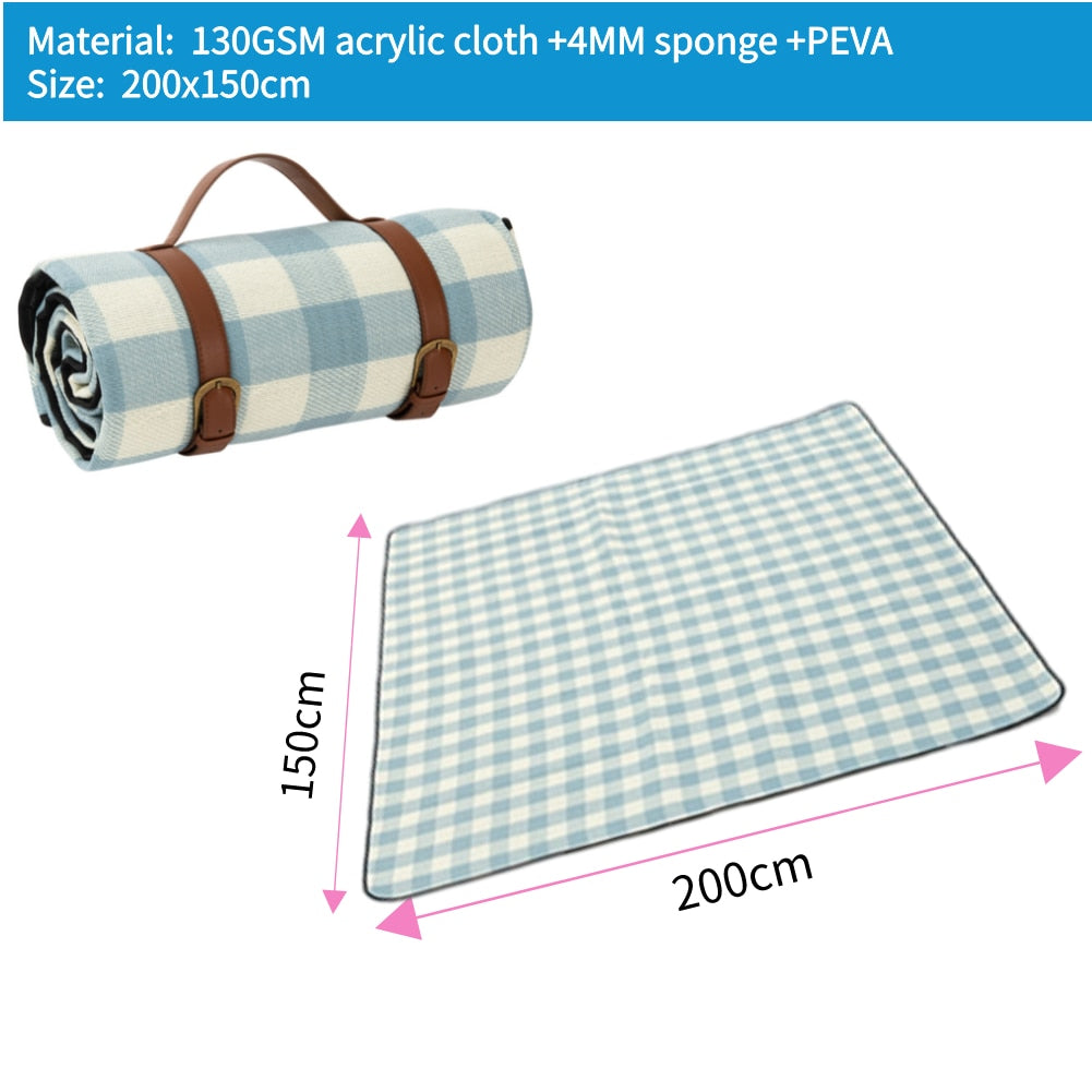Compact Waterproof Folding Outdoor Mat - Luxicro