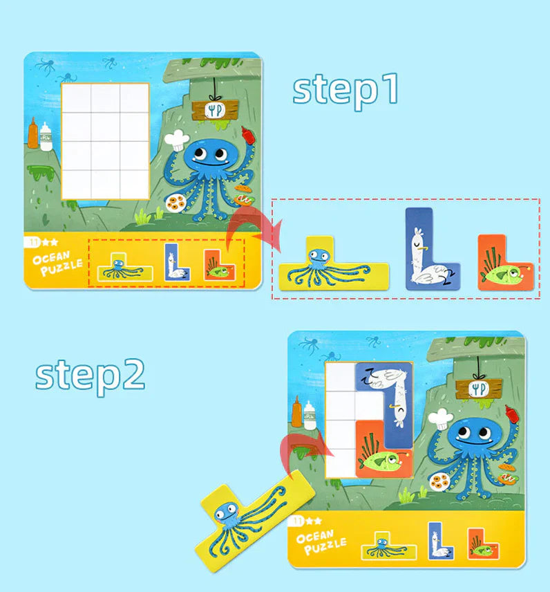 Fun Ocean Animal Jigsaw Puzzle