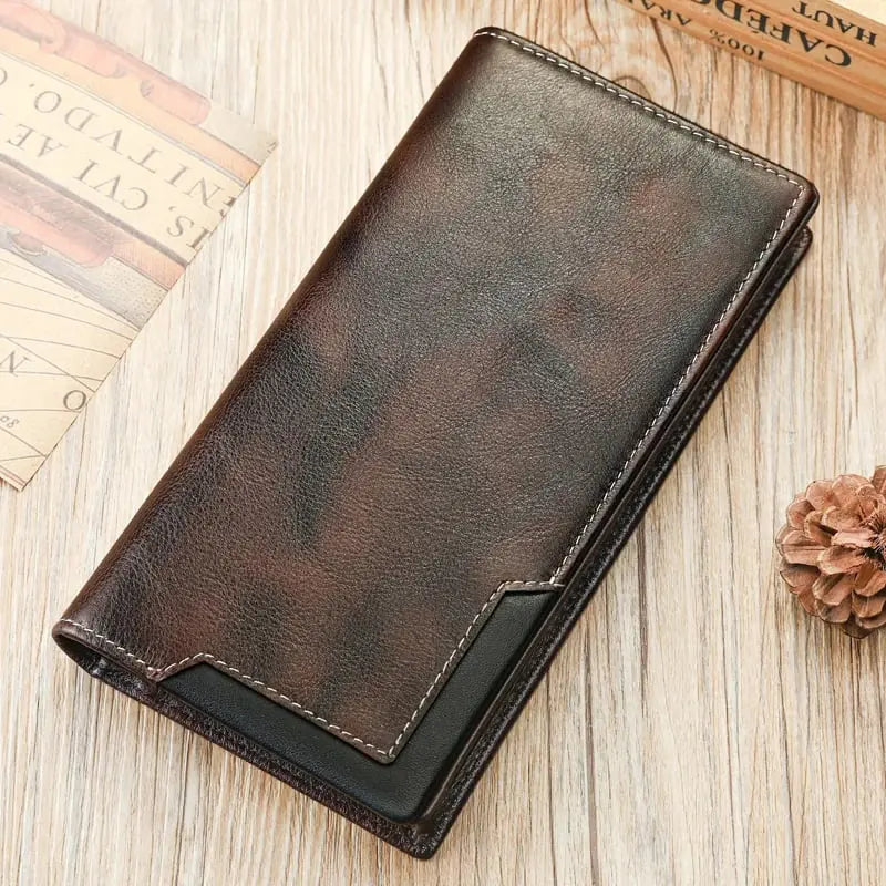 Thin Classic Wallet – Strong Faux Leather