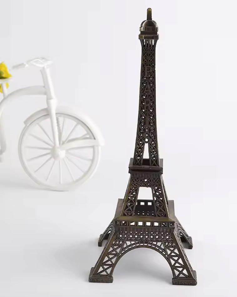 Parisian Iron Eiffel Tower Decor