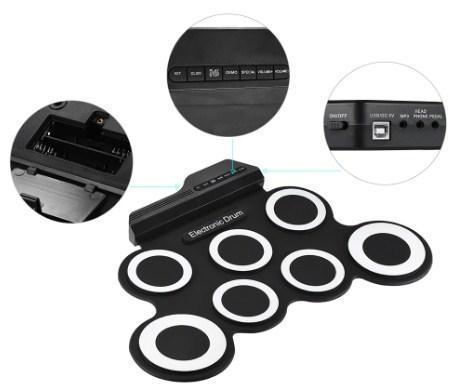Compact Starter Drum Set Package