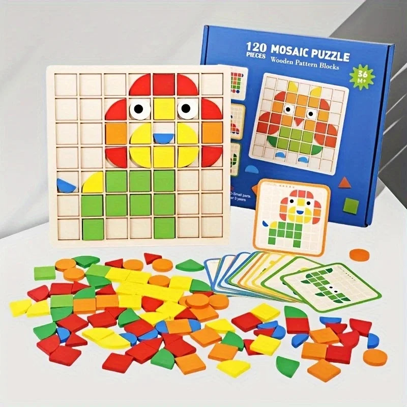 Learning Wooden Shape Sorter Puzzle Game