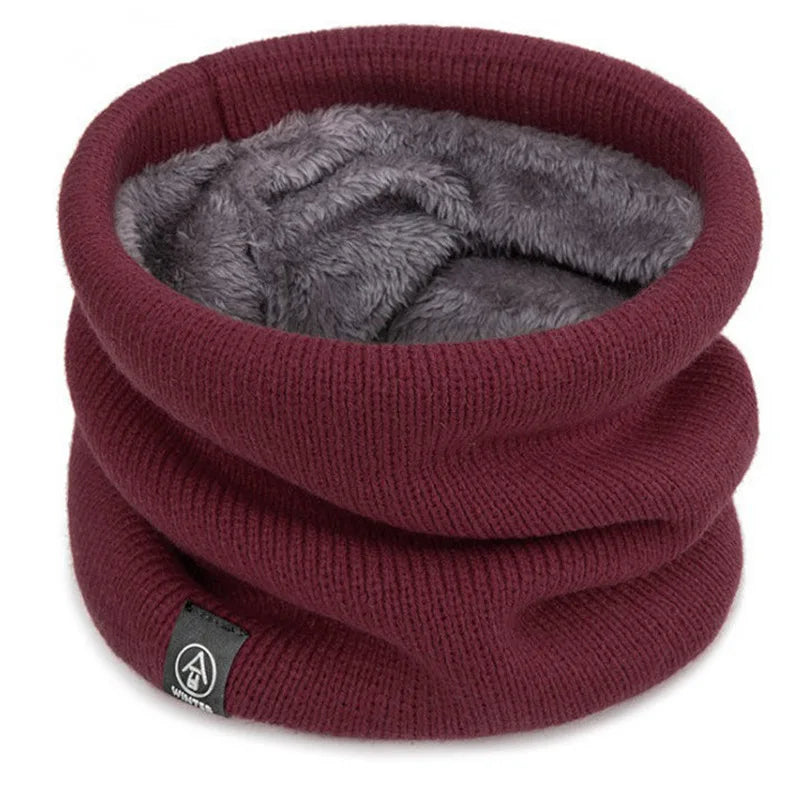Cozy Soft Plush Winter Scarf for Men Women