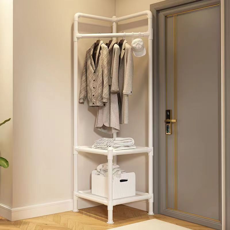 Space Saving Coat Rack and Shelf Organizer