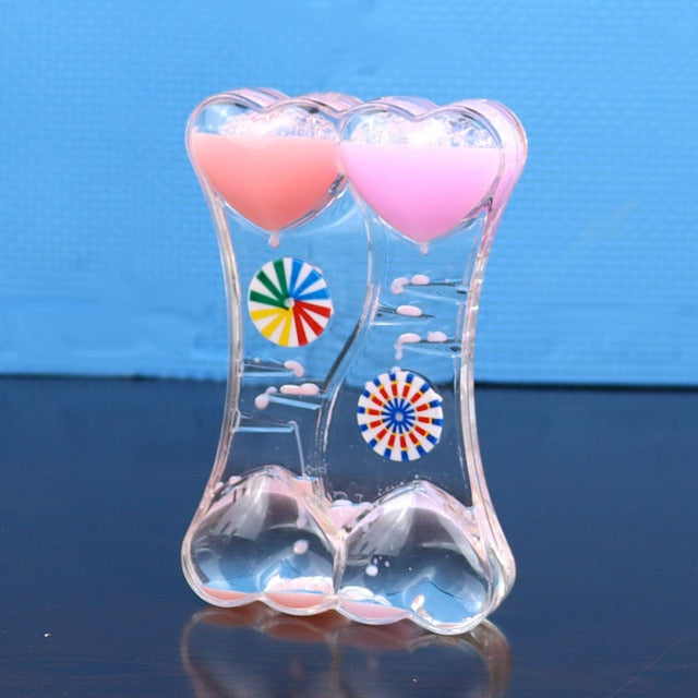 Decorative Glass Motion Hourglass