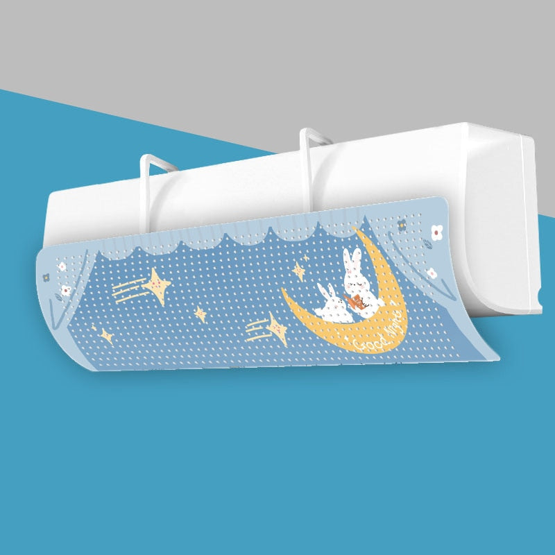Premium AC Light Blocker Shield