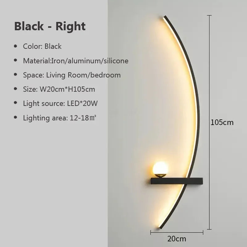 Luxury Gold Accent Wall Lamp