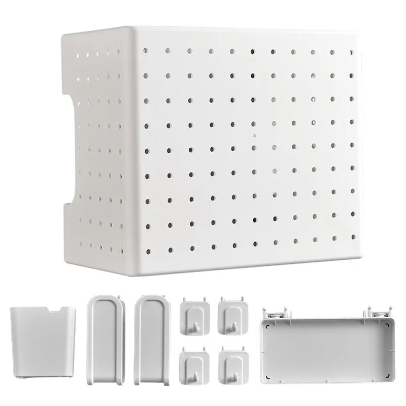 Compact Kitchen Wall Shelf Storage Unit