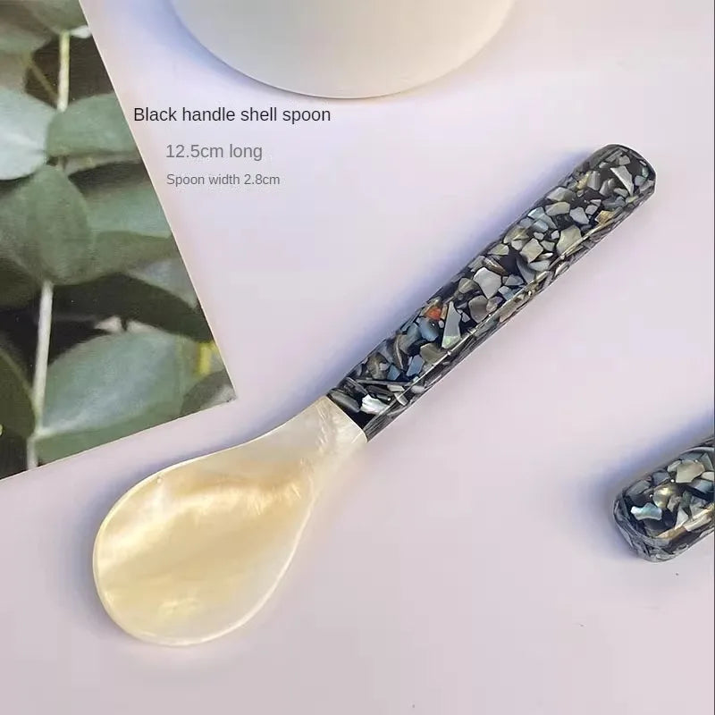 Sea Shell Glowing Snail Scoop Spoon