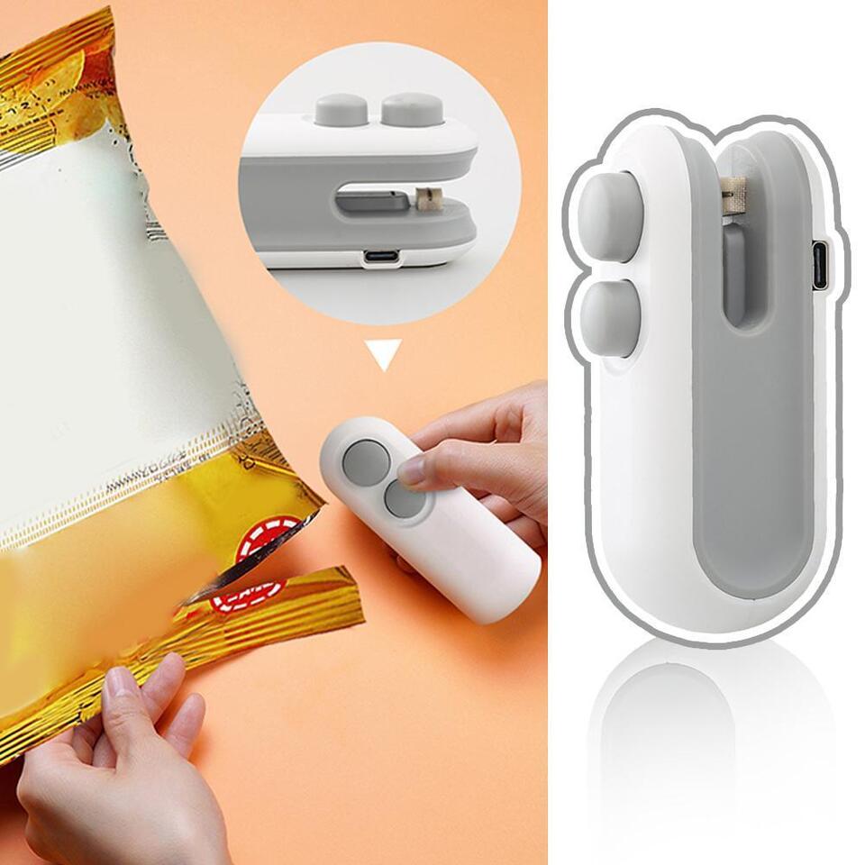 Compact Handheld Food Sealer for Snacks - Luxicro