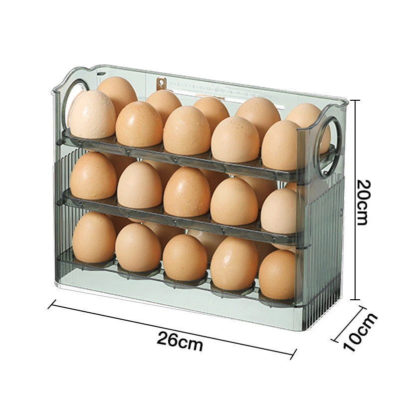 Easy Flip Egg Holder Rack