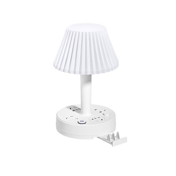 Compact Office Lamp with Phone Holder and Eye Care
