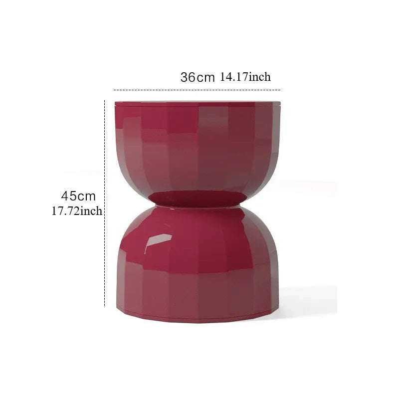 Sleek Simple Glass End Table